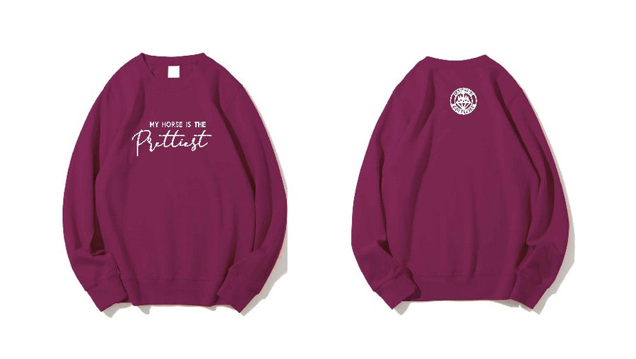 My Horse is the Prettiest | Sweatshirt – Dancing Equestrian