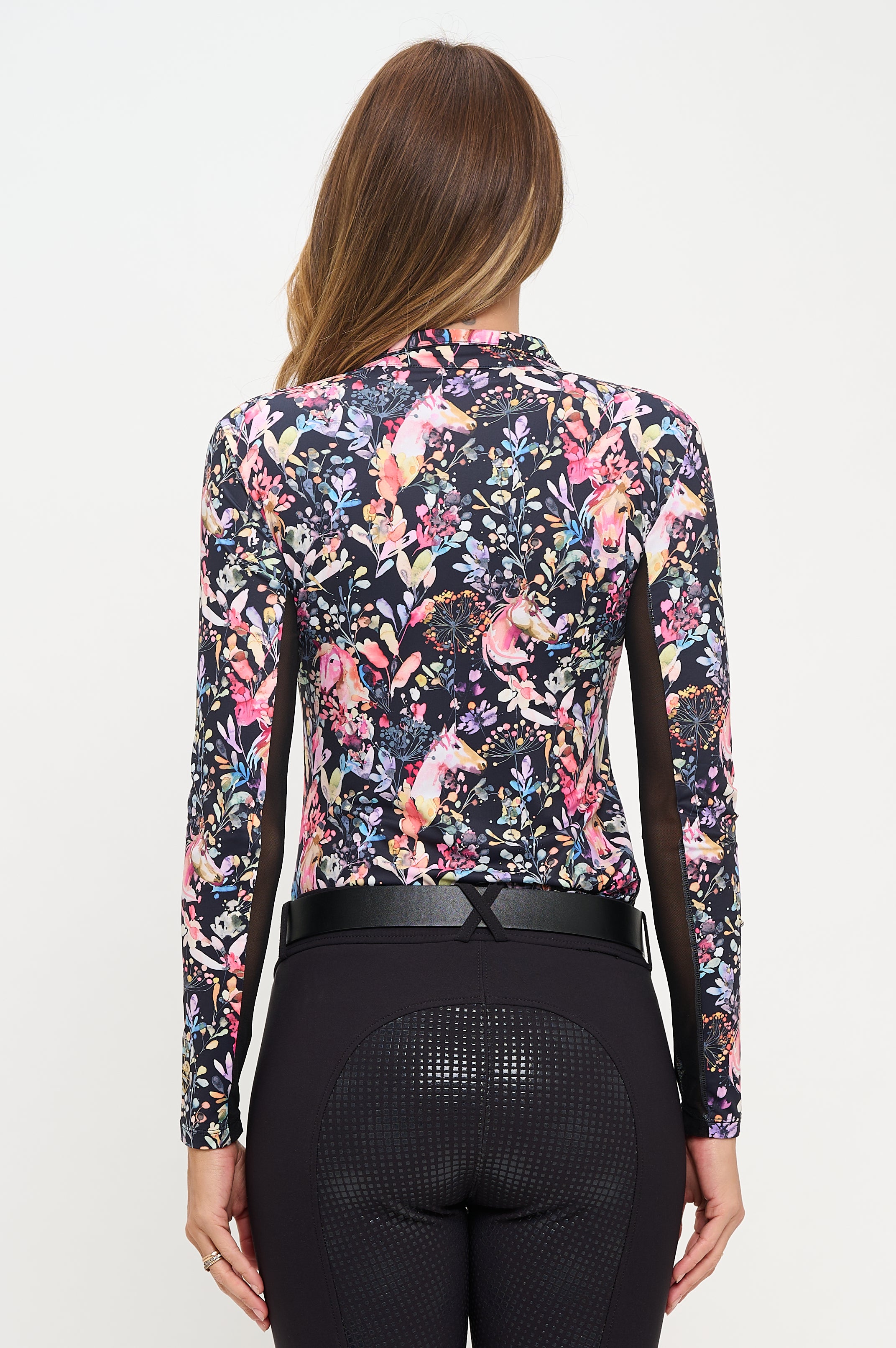 Equus Garden Black Sunshirt