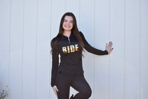 RIDE- GOLD Brushed Baselayer