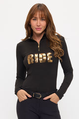 RIDE- GOLD Brushed Baselayer