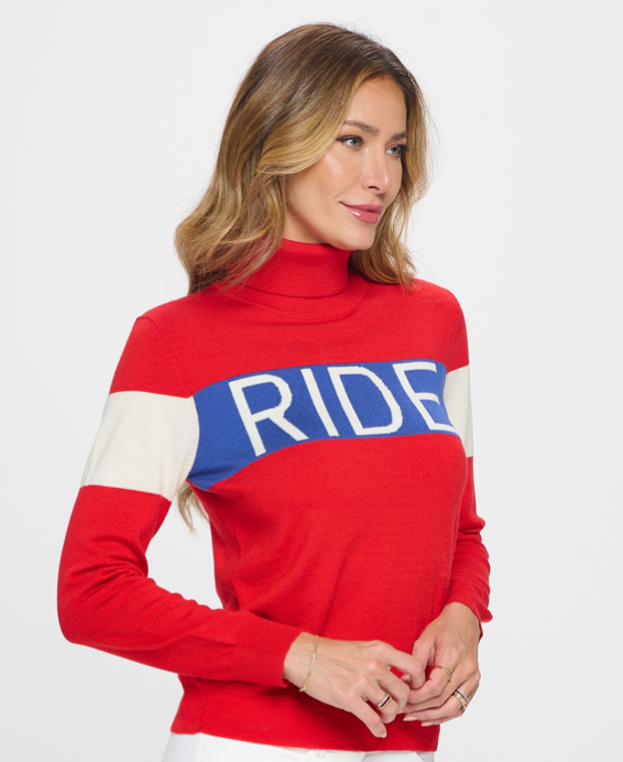 "RIDE" Olympic Performance Turtleneck