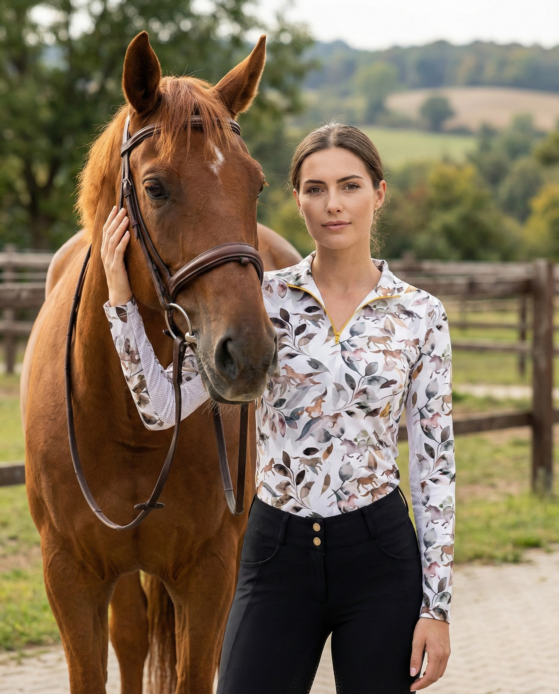 Mystic Leaves Sunshirt